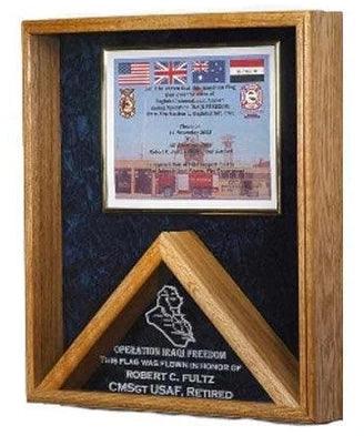 Military Flag Display Cases, Personalized Display Case, Flag Display Case, Flag Case, Memorial Flag Case