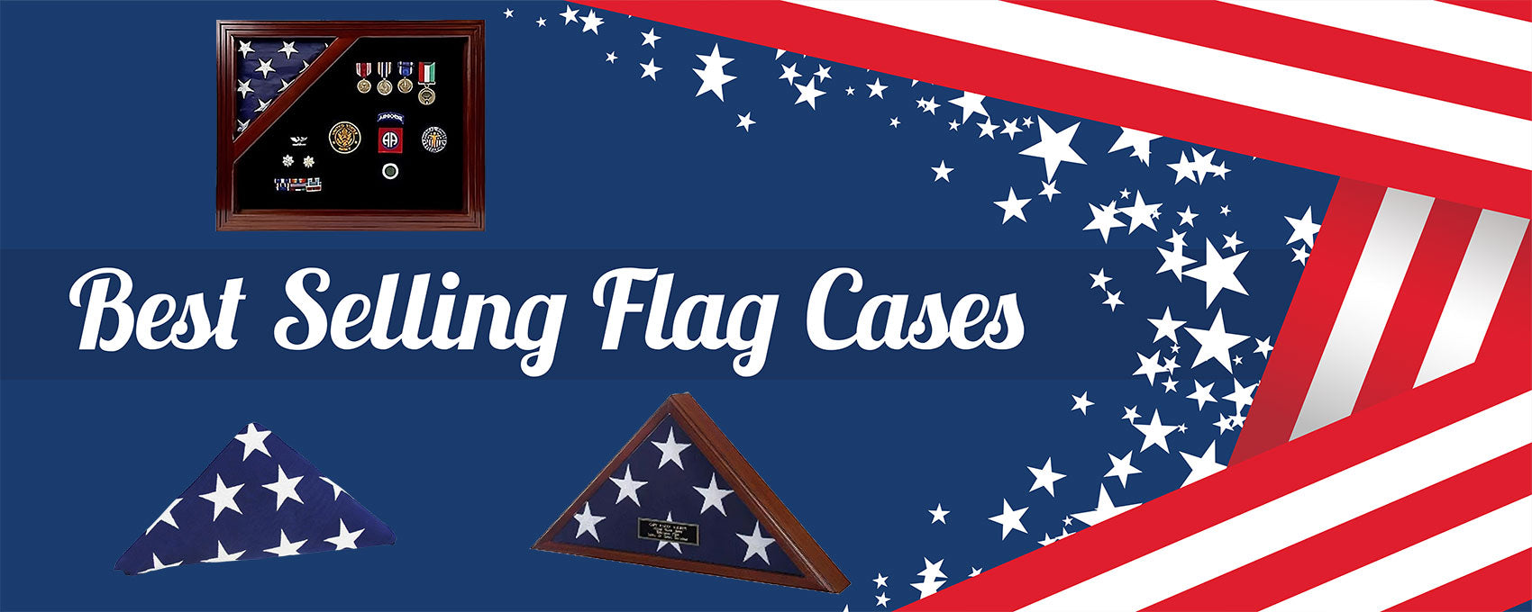 Special Products Our Best selling flag Display cases