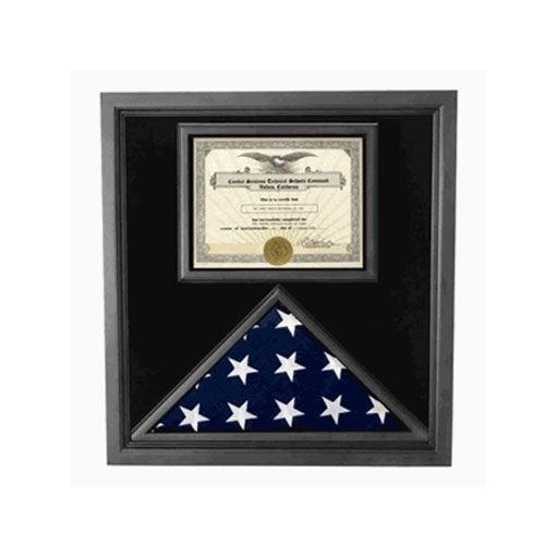 5x7 Single Medal Display Case 5x8 Flag shadow case, 5ft x 8 ft Flag Cases, Flag Shadow Cases