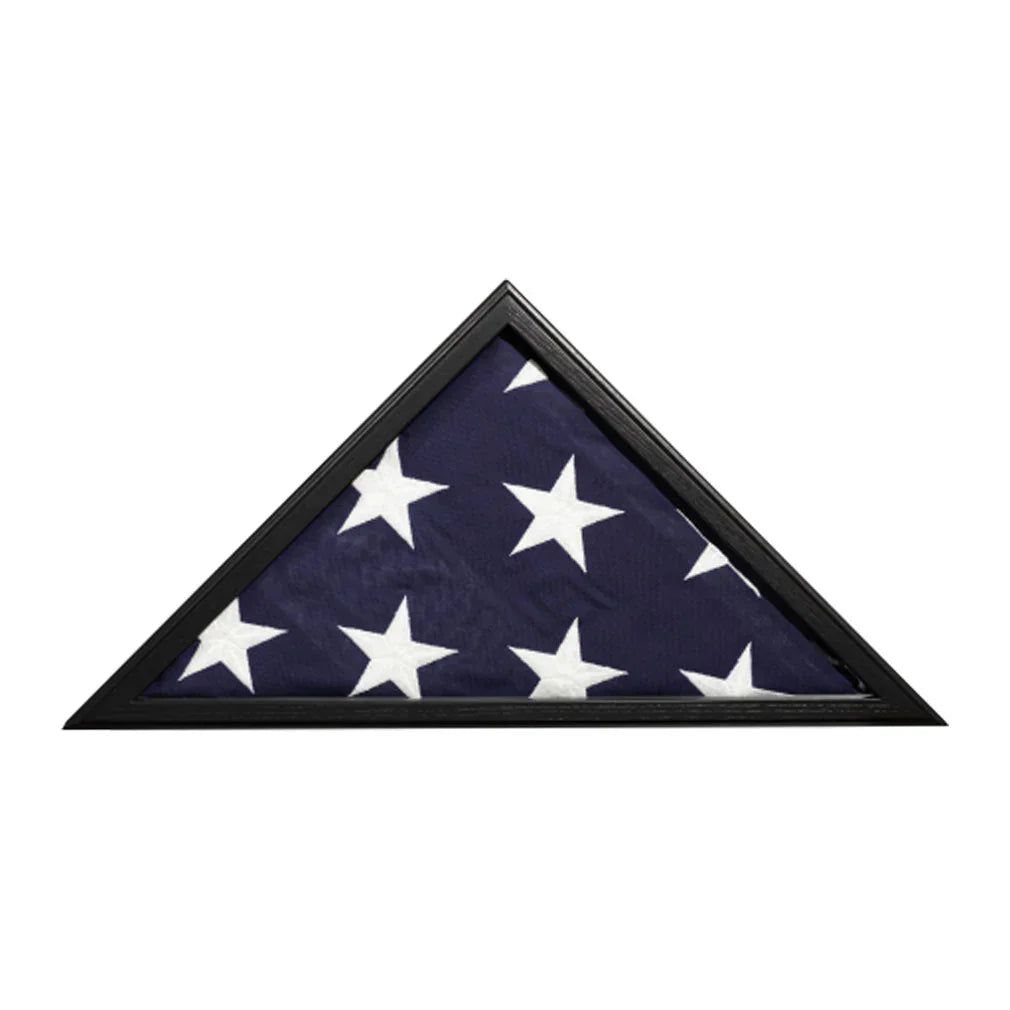 Veteran American flag display case, Military veteran flag shadow box, Burial flag display case for veterans, Patriotic flag display case, Veteran memorial flag box