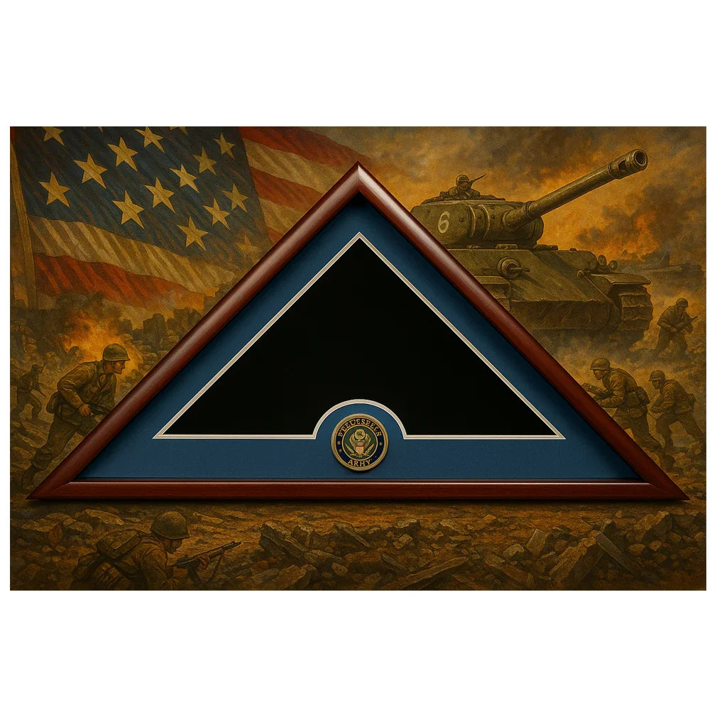 Police Frame, Police Flag Display Case, Police Gifts