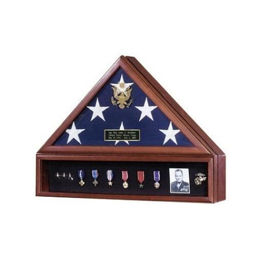 American Flag Case and Medal Display Case,  Presidential - Flags Connections