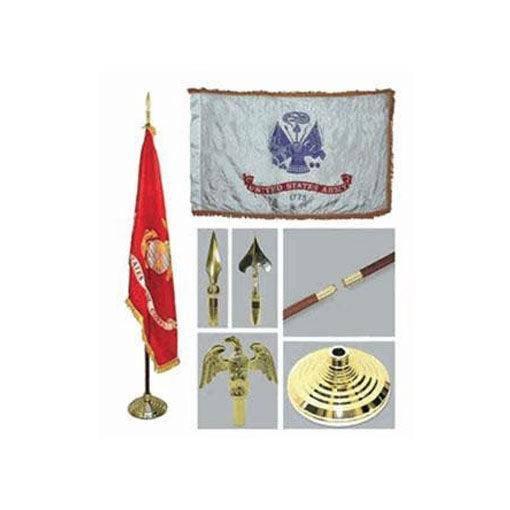 Army 3ft x 5ft Flag, Flagpole, Base, Tassel Army 3ft x 5ft Flag, Flagpole, Base, Tassel