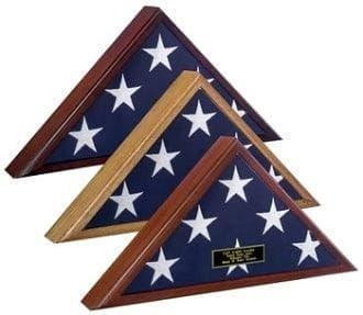 Best Seller Flag Display Case American Made, Large flag case