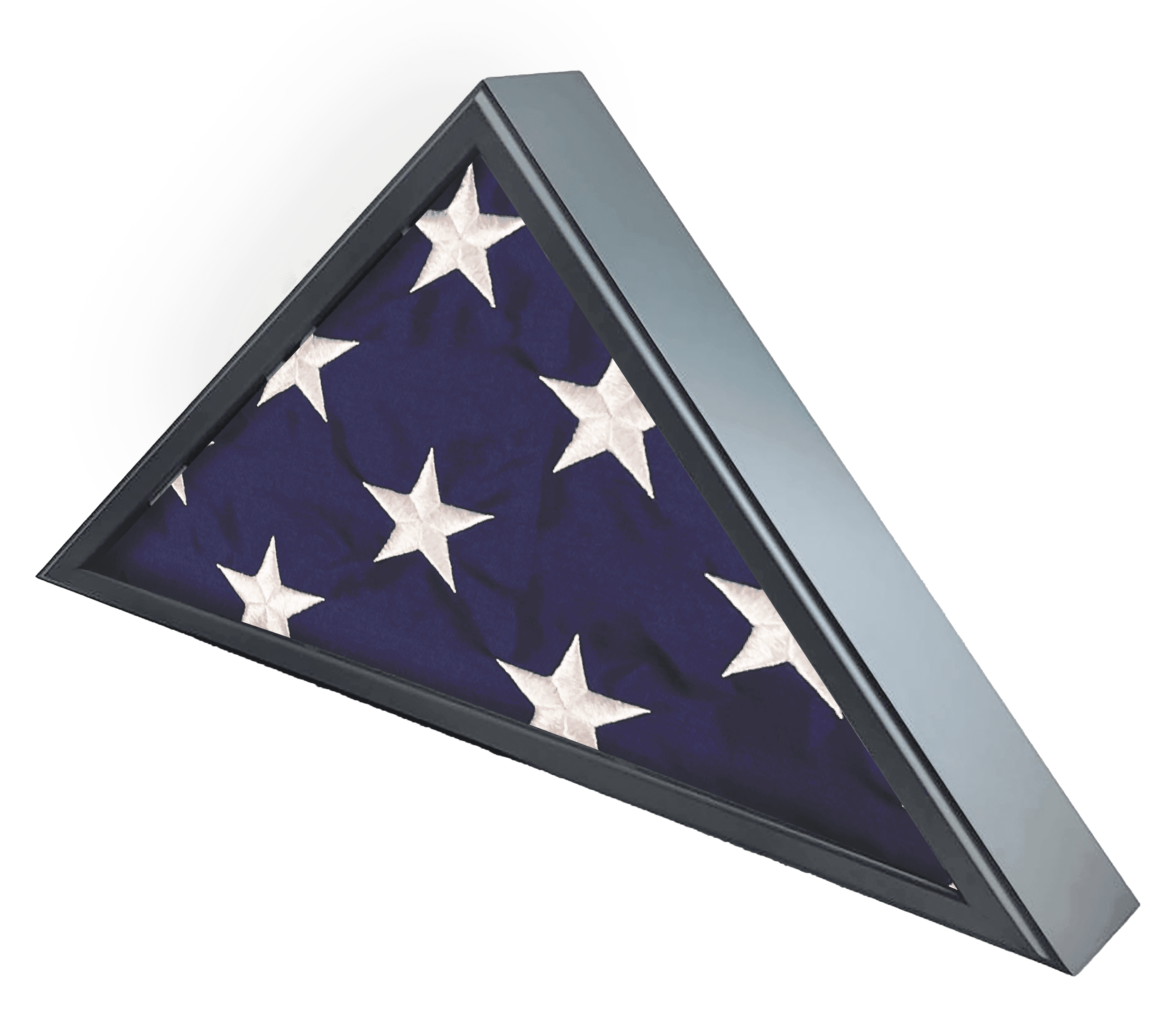 Best Seller Flag Display Case American Made, Large flag case