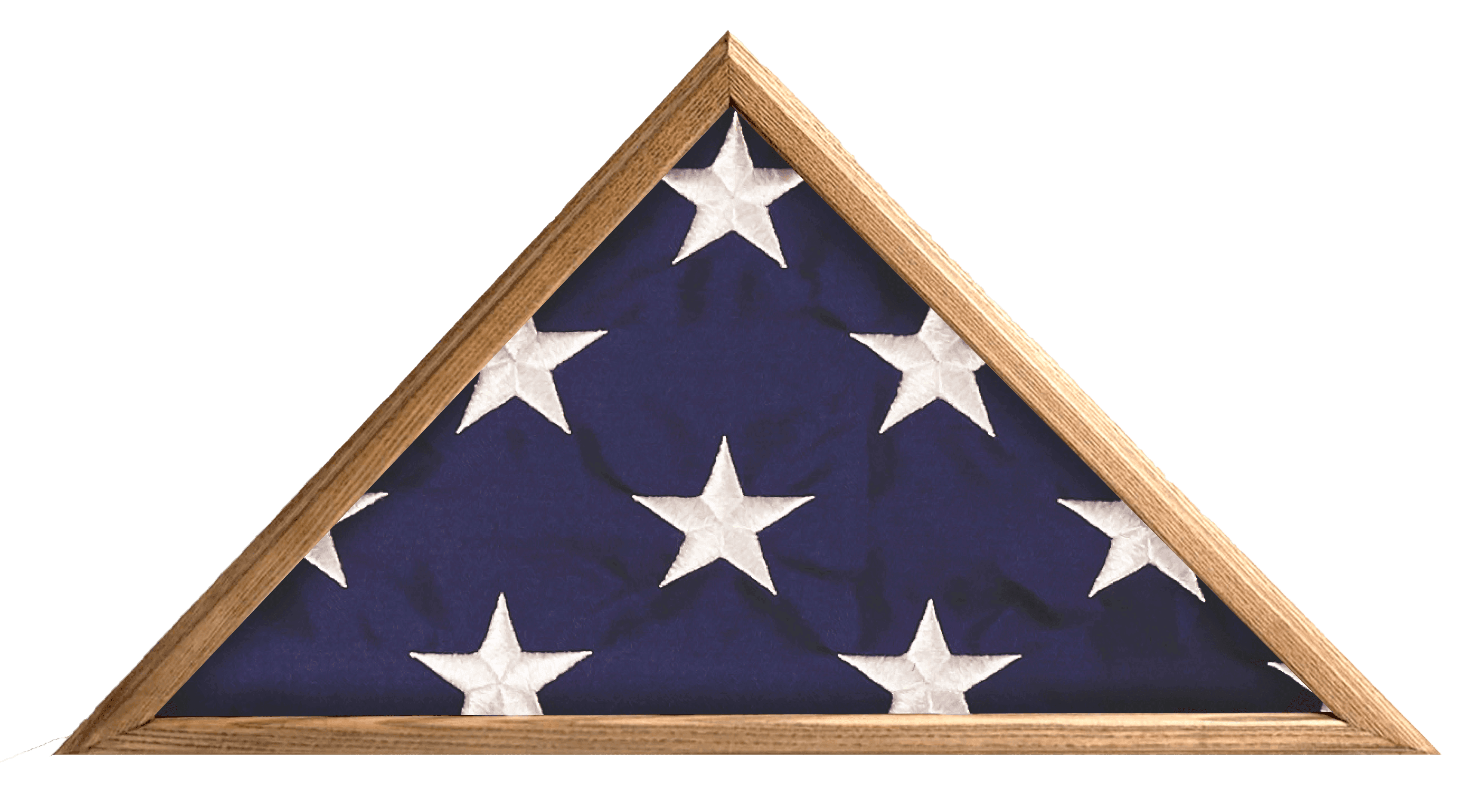 Cherry Wood Large American Burial Flag Box