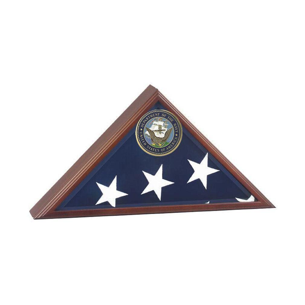 Extra Large American Burial Flag Case, Extra Large Flag Case