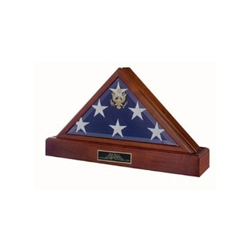 Extra Large American Burial Flag Case, Extra Large Flag Case