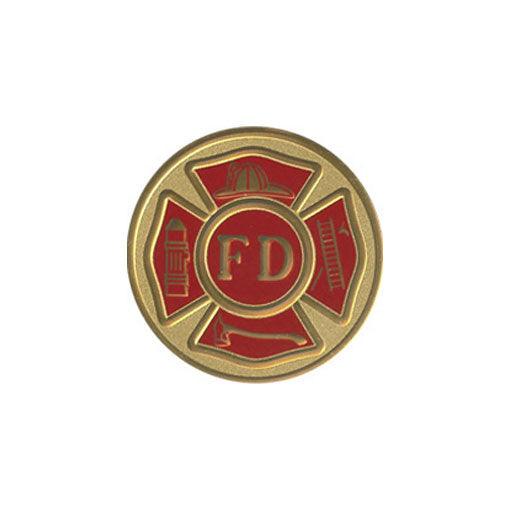 FIRE DEPT Color Medallion - Flags Connections