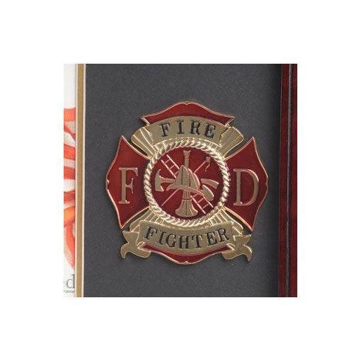 Firefighter Medallion Portrait Picture Frame