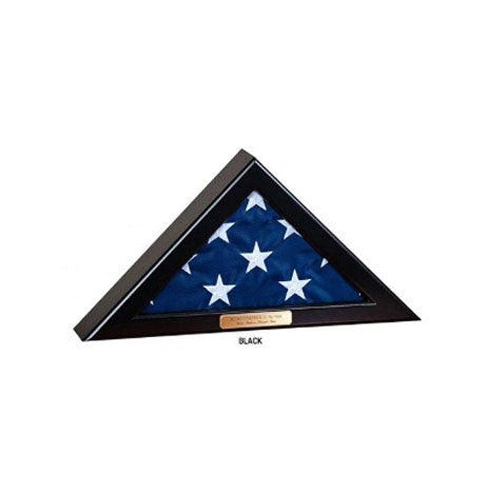 Flag Display Case for 4x6 flag - Black cherry Finish - Flags Connections