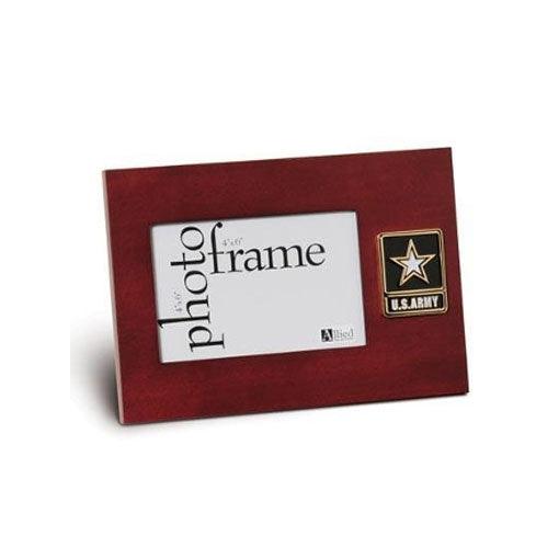 Go Army Medallion Desktop Picture Frame - Flags Connections