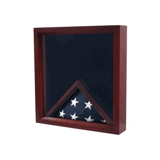 Medal and award Flag Display Case - Shadow Box - Flags Connections