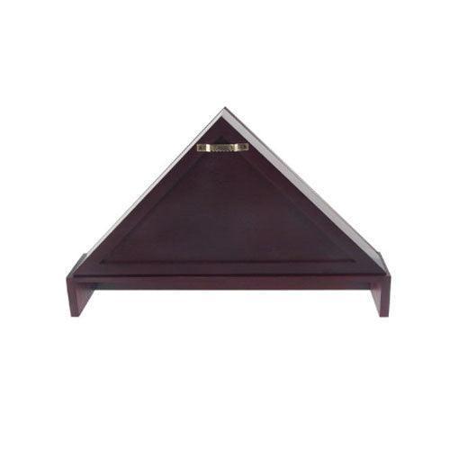 Officers Flag Display Case AND Pedestal for 3ft x 5ft Flag