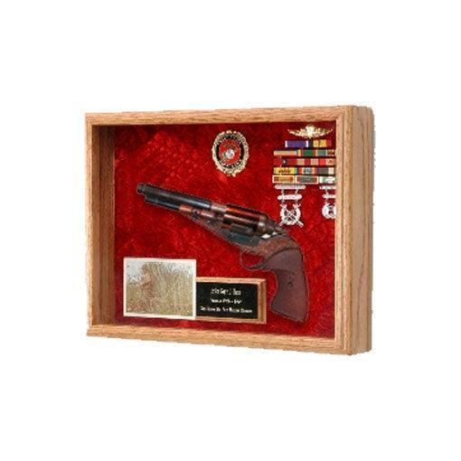 Revolver Shadow Box, Revolver Display Case
