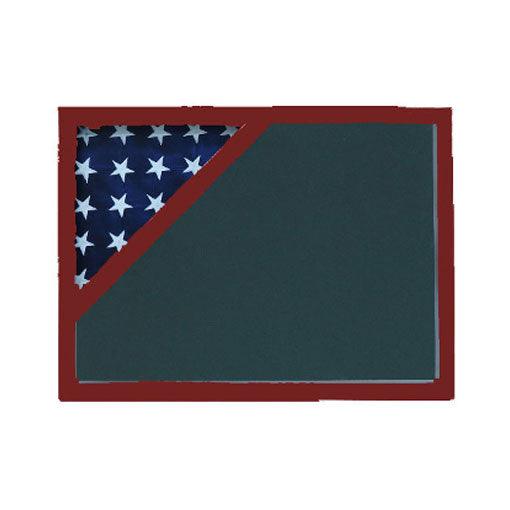 Shadow box for American flag, 3' x 5' flag, 4' x 6' flag, 5' x 9.5' Flag - Flags Connections