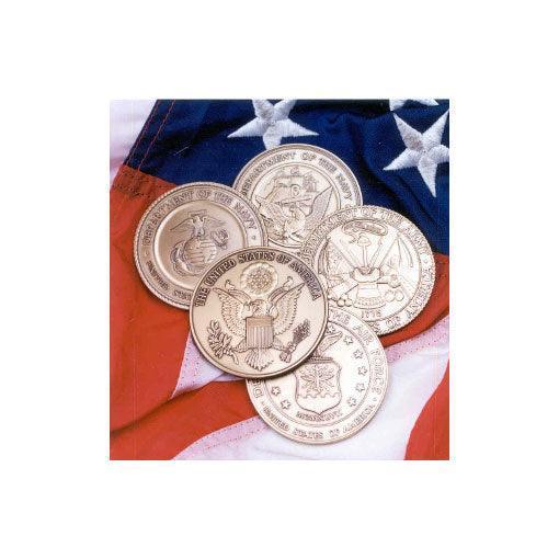 The Great Seal of The USA Brass Medallion