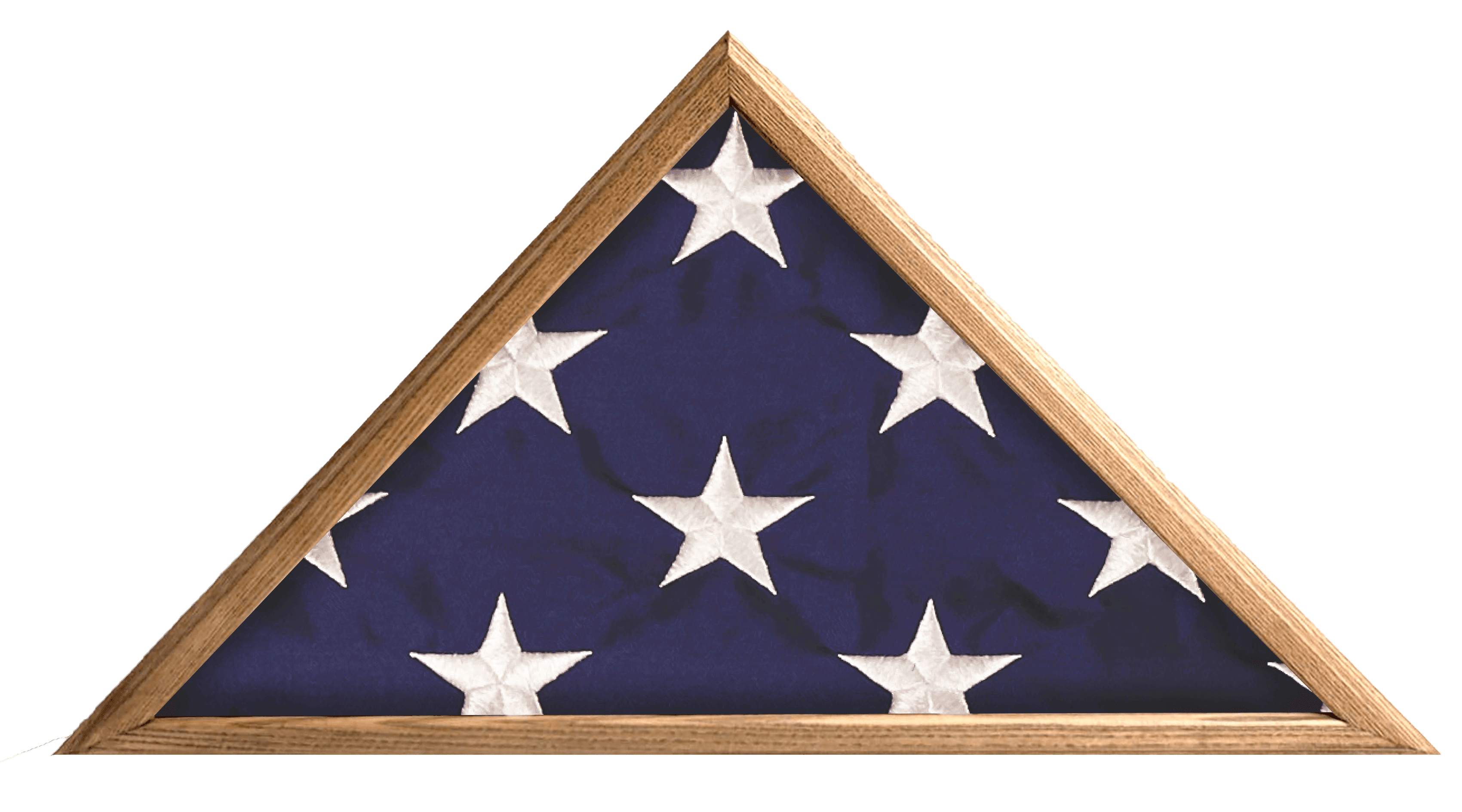Triangle Flag Case, Veteran Flag Display frame
