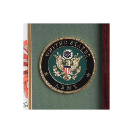 U.S. Army Medallion Portrait Picture Frame - Flags Connections