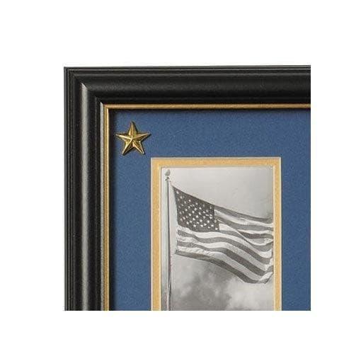 U.S. Coast Guard Medallion 7 Picture Collage Frame with Stars