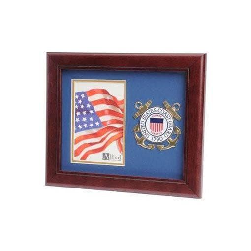 U.S. Coast Guard Medallion Portrait Picture Frame - Flags Connections
