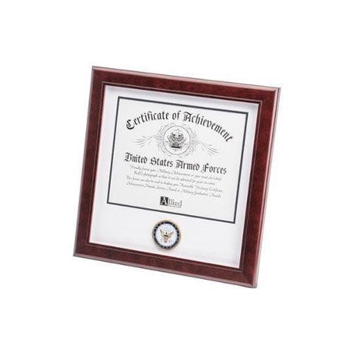 U.S. Navy Medallion Certificate Frame