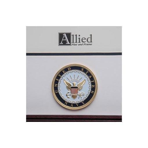 U.S. Navy Medallion Certificate Frame