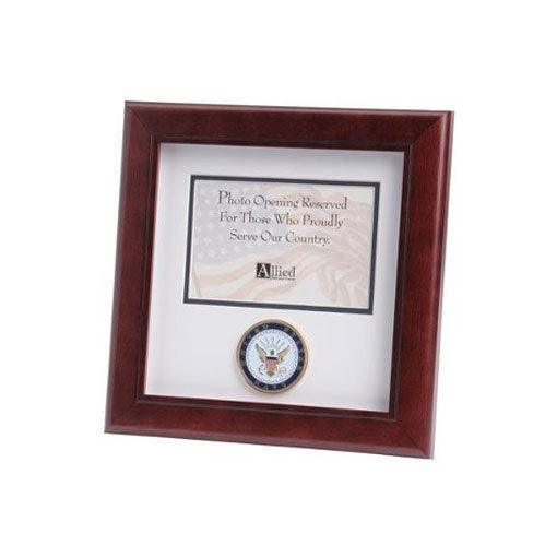 U.S. Navy Medallion Landscape Picture Frame