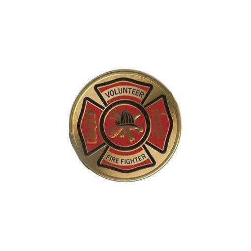 VOLUNTEER FIRE FIGHTER Color Medallion