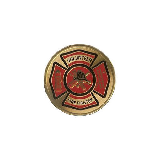 VOLUNTEER FIRE FIGHTER Color Medallion - Flags Connections