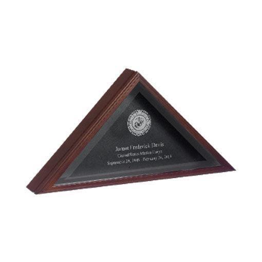 Personalized Flag Display Case For Military Casket Flag