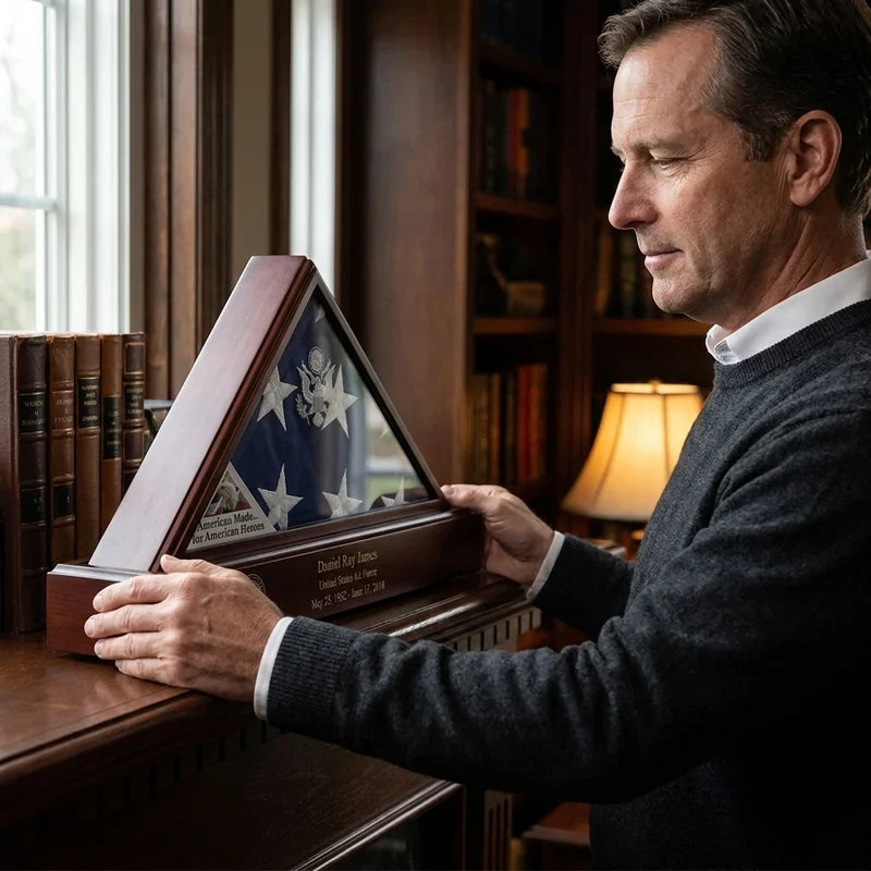 Flag and Personalized Pedestal Display Case: A Complete Guide