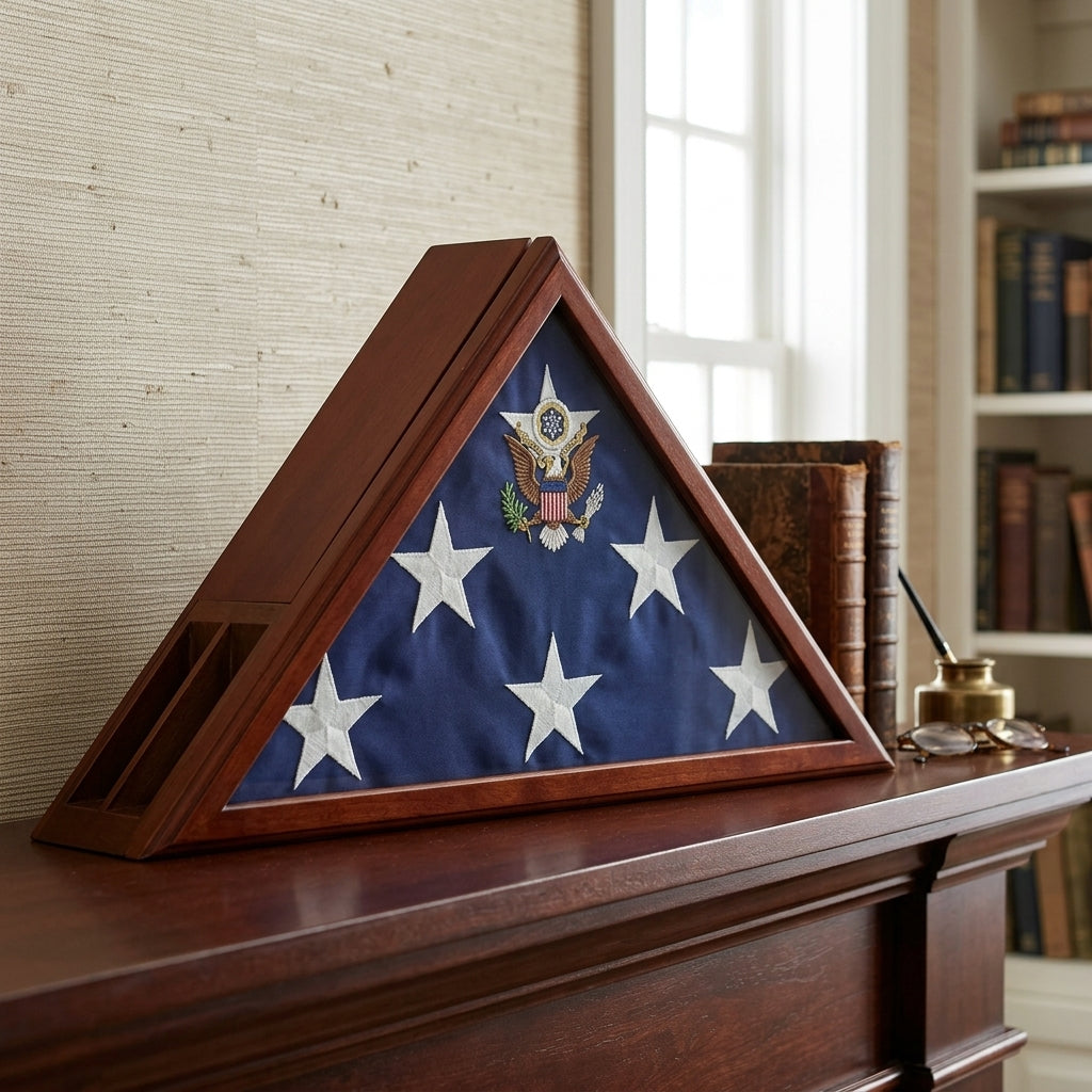 American Flag Display Case, Flag Display Case