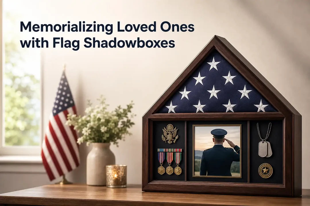 Memorializing Loved Ones with Flag Shadowboxes
