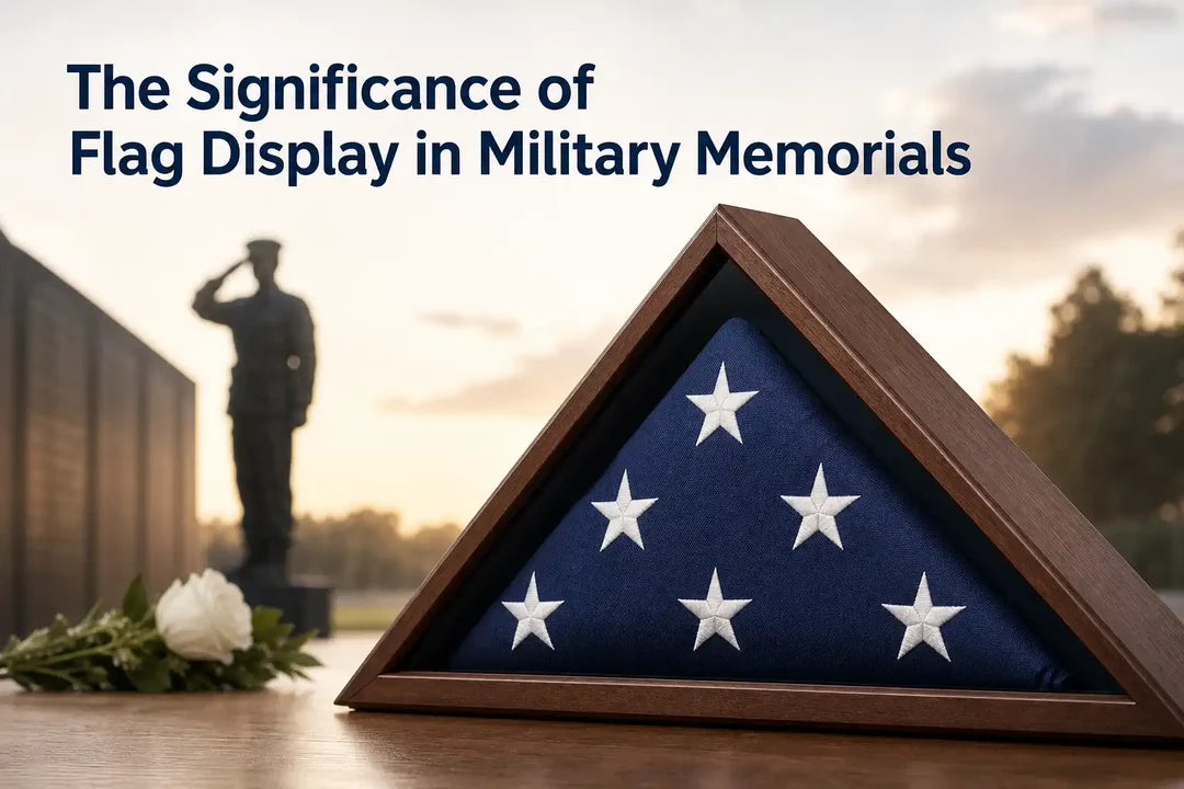 The Significance of Flag Display in Military Memorials