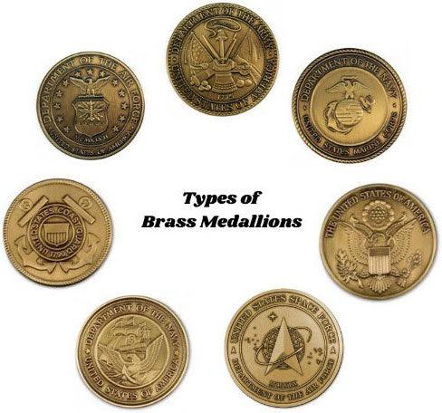 All About Military Service Medallions - Flags Connections