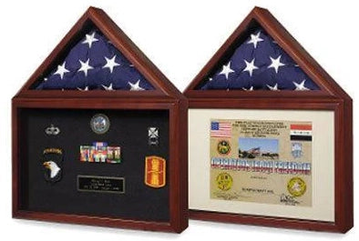 Personalized Display Case, Flag Display Case, Flag Case, Memorial Flag Case