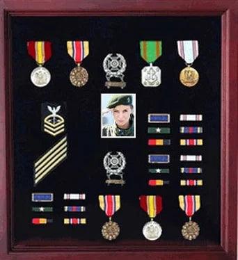 Military Flag and Photo Frame, Personalized Display Case, Flag Display Case, Flag Case, Memorial Flag Case, Photo Frame