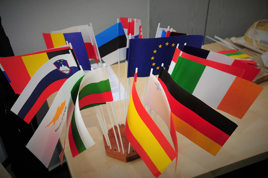 The Art of Arranging Flags in Display Cases