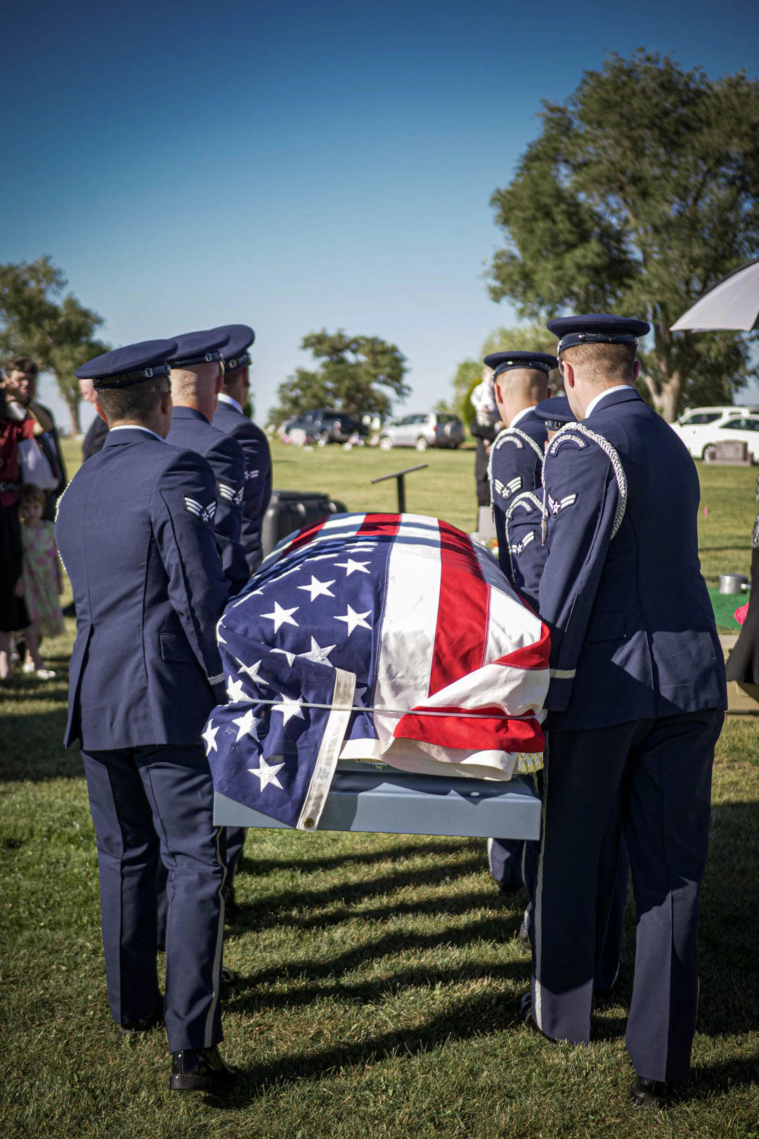 Elegant Burial Flag Cases for Honoring Military Service