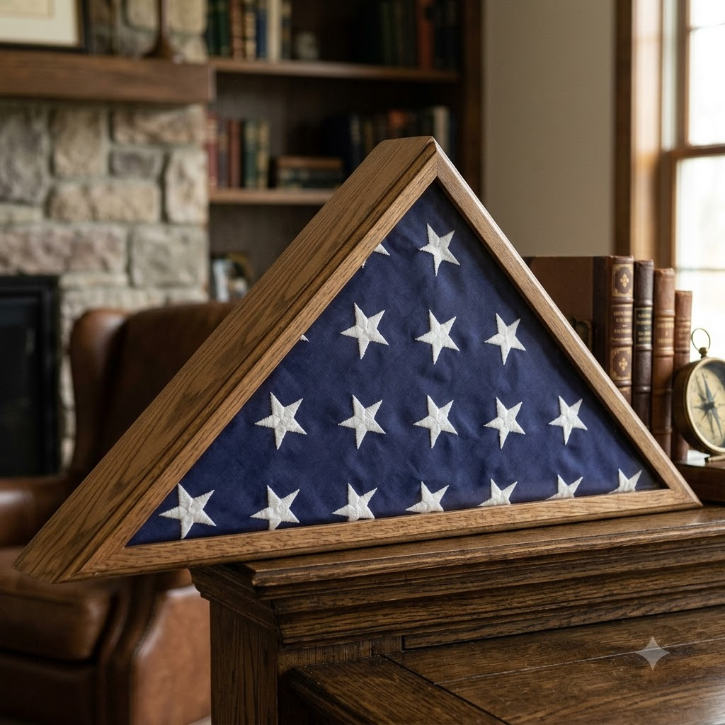 Veteran Oak Flag Cases: A Lasting Way to Preserve a Military Flag