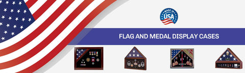 Flag Display Cases, Burial flag cases, Flag Medal Case, Flag Frames