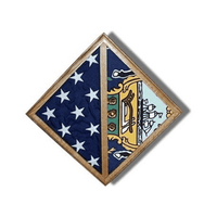 2 Flags display case - Wall Mounted box 2 Flags display case - Wall Mounted box