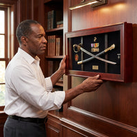 Air Force Sword Display Case, Military Sword Display Case, USAF Sword Display Case, Air Force Officer Sword Display, Air Force Ceremonial Sword Case, Military Sword Shadow Box, Air Force Keepsake Display Case, Air Force Sword Presentation Case, Air Force Memorabilia Display Case, Air Force Retirement Sword Display, Air Force Veteran Sword Display, Military Retirement Sword Case, USAF Retirement Gift Display Case, Air Force Officer Retirement Display, Military Service Sword Shadow Box