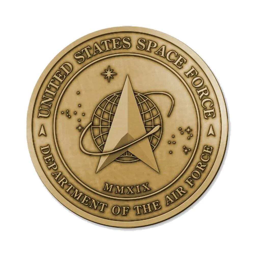 Air and Space Service Medallion Frame, Military Medallion Display Case, Air and Space Service Award Shadow Box, Military Medallion Presentation Case, Air Force and Space Force Medallion Display