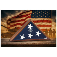 American Flag Case for Flag that was over a Casket