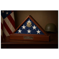 American Flag Display Case Pedestals, US Flags Frame 