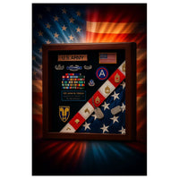 American Made Burial Flag Medals Display case American Made Burial Flag Medals Display case, Flag Cases