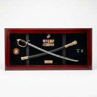 Army Sword Display Case, Military Sword Display Case, US Army Sword Display Case, Army Officer Sword Display, Army Ceremonial Sword Case, Army Sword Shadow Box, Army Keepsake Display Case, Army Retirement Sword Display, Army Presentation Sword Case, Military Officer Sword Display Case, US Army Veteran Sword Display, Army Service Sword Shadow Box, Army Retirement Keepsake Case, Military Heritage Sword Display, Veteran Army Memorabilia Display, Army Award and Sword Display
Ceremonial Army Sword Holder