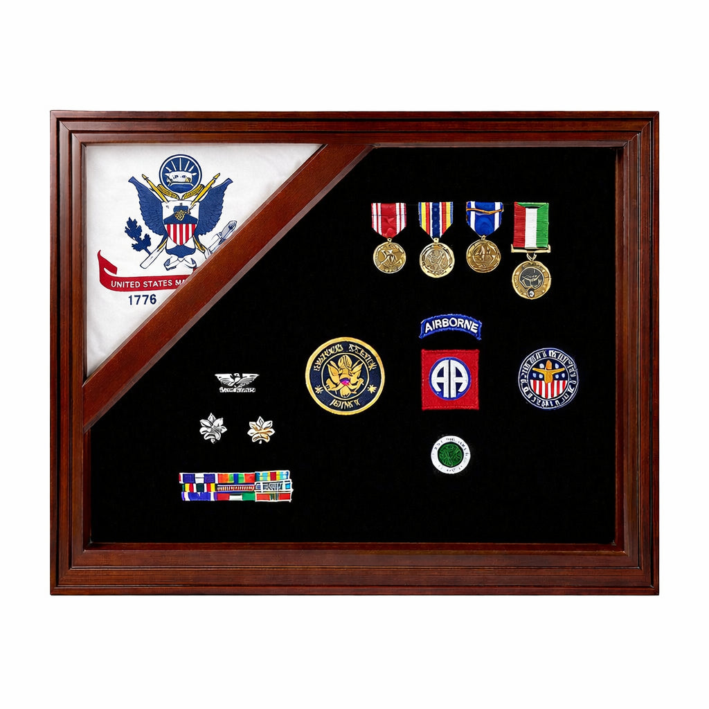 Army flag display case 3x5, best seller Army flag case 3ft x 5ft, military Army flag display case wood, Army memorial flag display case 3x5, 3x5 Army flag case for veterans, Army flag case with glass front 3x5, triangular Army flag display case wood, Army flag shadow box with certificate holder, wall mount Army flag display case 3x5, Army flag case with pedestal base